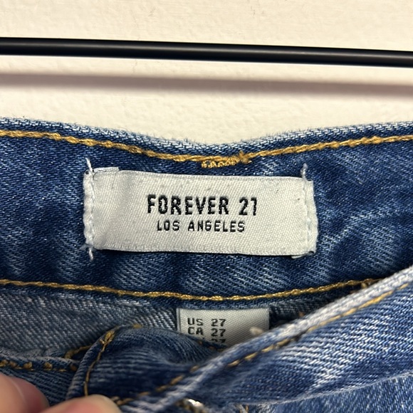 Forever 21 Button up Mini Skirt - Picture 2 of 6